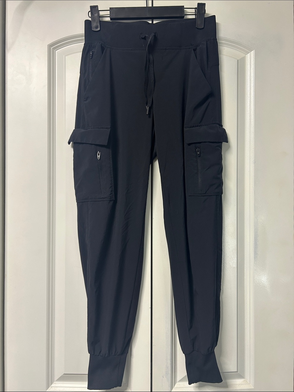 all in motion Women’s Black Cargo Jogger Pants with Drawstring